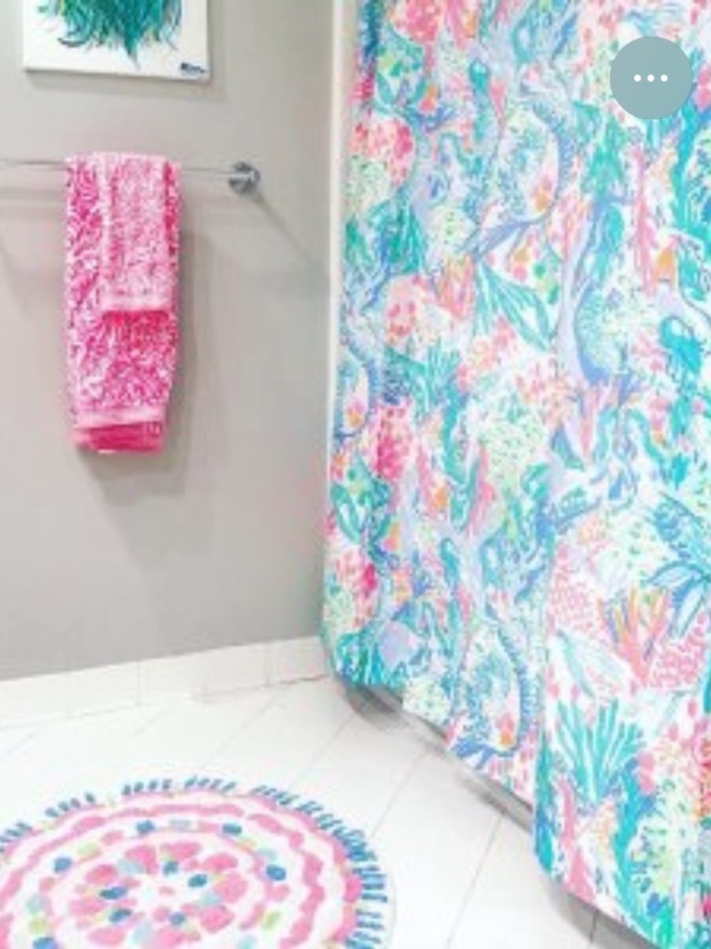 Lilly Pulitzer Bath Mat in Move it Medallion! NWT! Fast shipping! - Picture 3 of 7